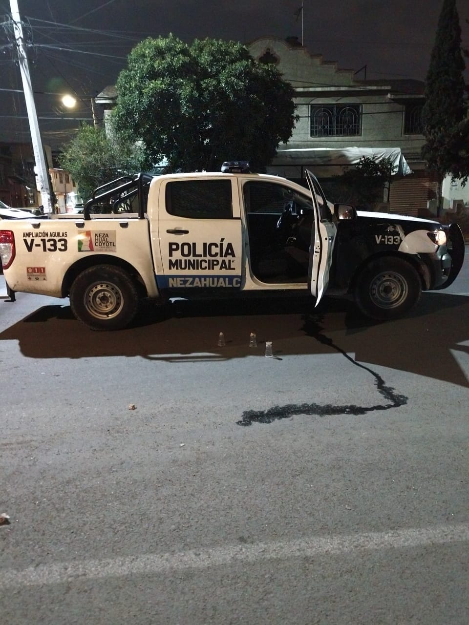 Enfrentó a su víctima cuando policías que realizaban rondines.