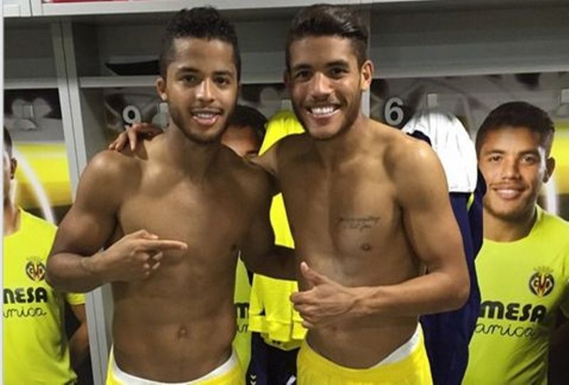Hermanos Dos Santos ilusionados por jugar ante Barcelona