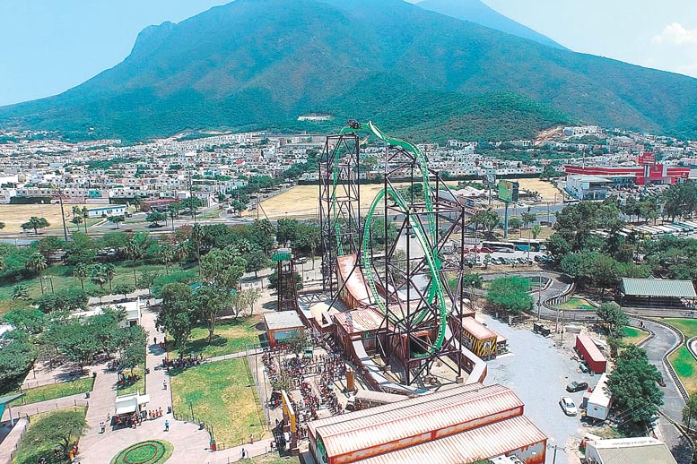 Montaña rusa Zombie Ride, nuevo atractivo turístico para el estado