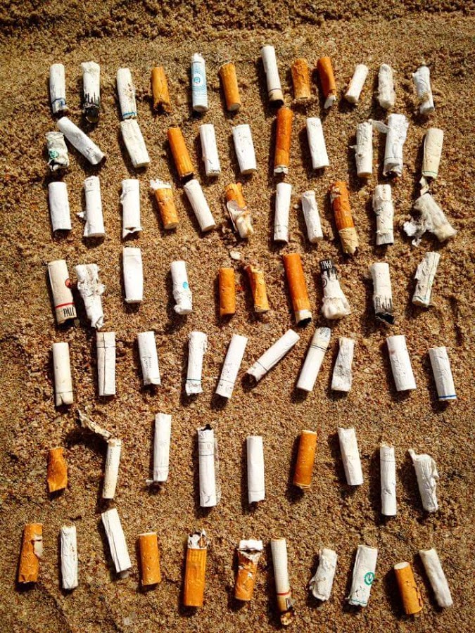 Miles de colillas de cigarro contaminan Miramar - Grupo Milenio
