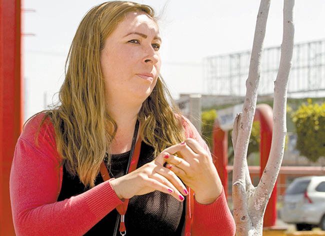 La víctima al narrar a MILENIO cómo fue extorsionada en Ecatepec. 