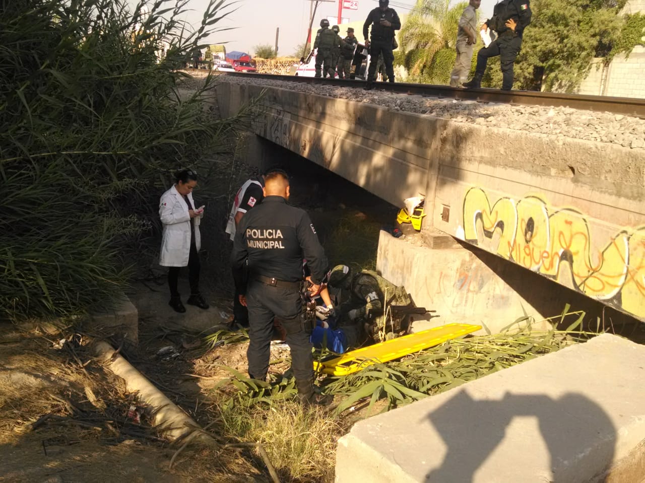 El accidente se reportó a las 8:40 de la mañana.