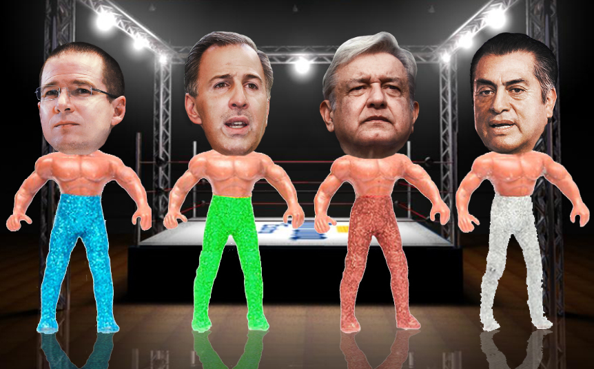 Tercer round la pelea entre los candidatos a la