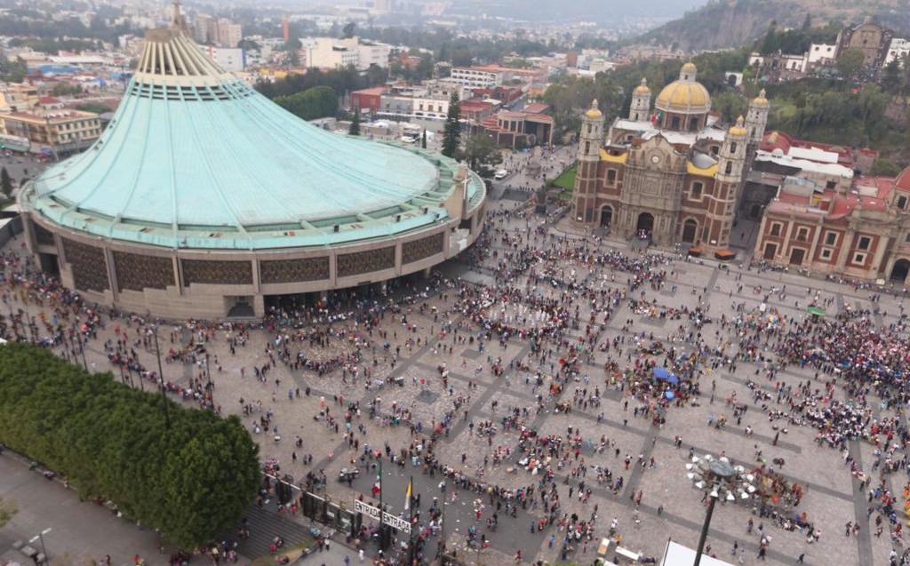 Peregrinos que visitaron la Basílica de Guadalupe 2018 Grupo Milenio