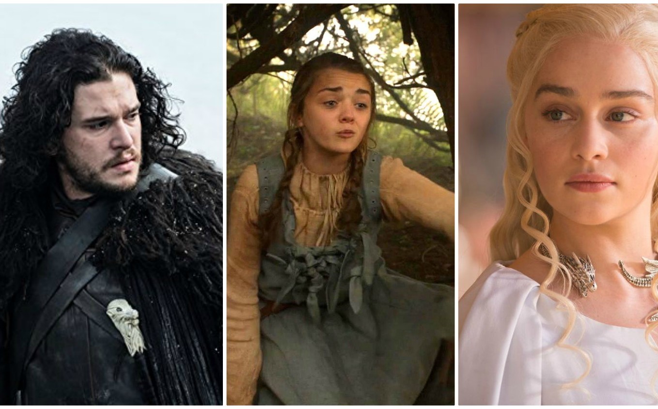 Game of Thrones, sus personajes a través del tiempo