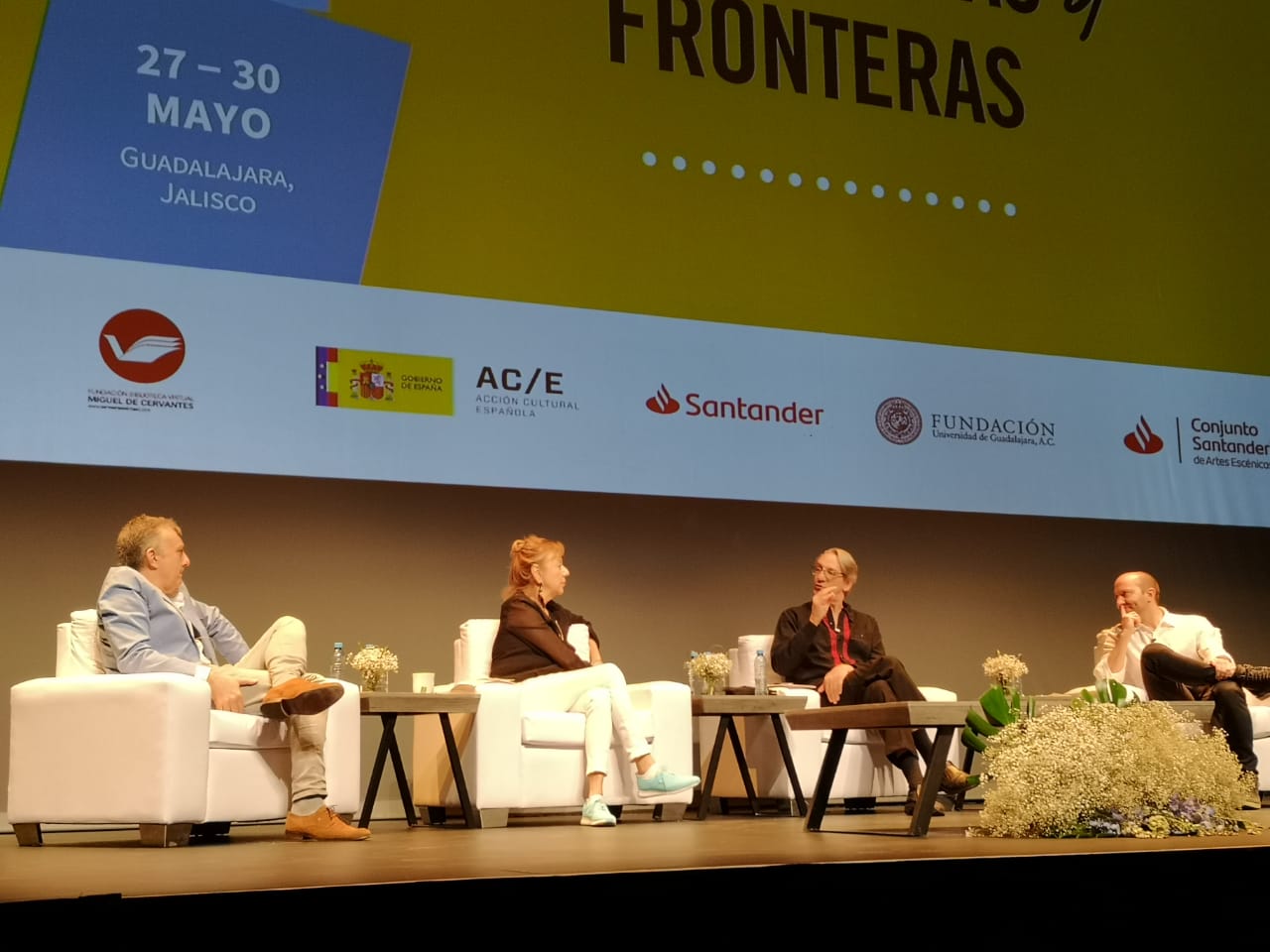 Manuel Vilas y Alberto Ruy Sánchez