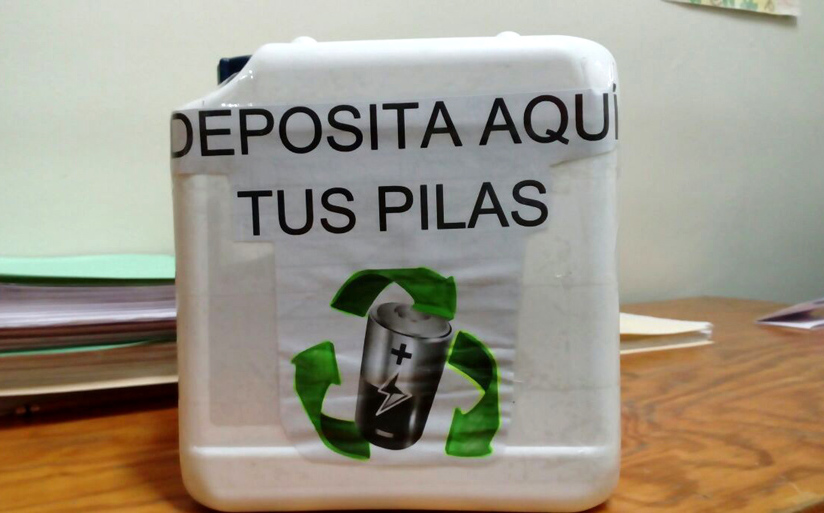 SRNyMA logra reunir casi media tonelada de pilas para reciclar