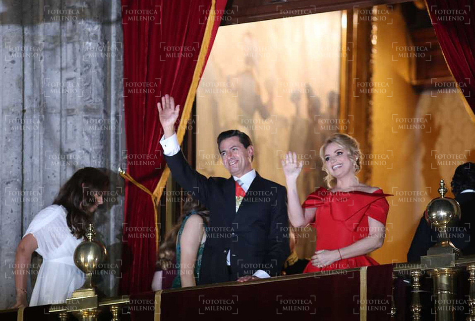 Enrique Peña Nieto da su último Grito de Independencia como presidente de México. (Octavio Hoyos)