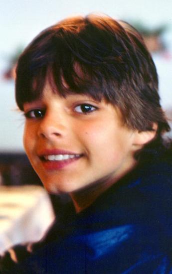 Ricky Martin de niño