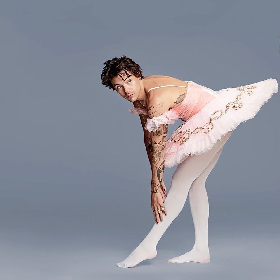 Harry Styles Se Viste De Bailarina De Ballet Foto