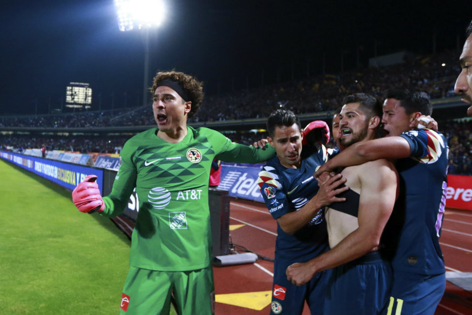Marcador pumas américa