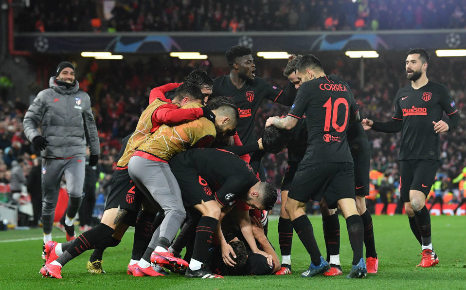 Liverpool eliminado Champions League; resultado vs Atlético de Madrid