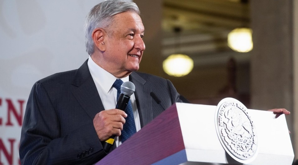 El mandatario ofreció su conferencia de prensa en Palacio Nacional. (Gobierno de México)