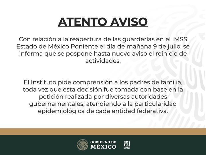 Desde el 31 de marzo las funciones de las guarderías están clasificadas como actividades esenciales.