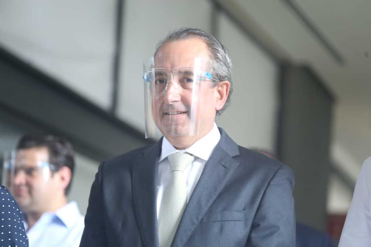 Carlos Garza Ibarra, secretario de Tesorería y Finanzas de Nuevo León. Foto: Jorge López.