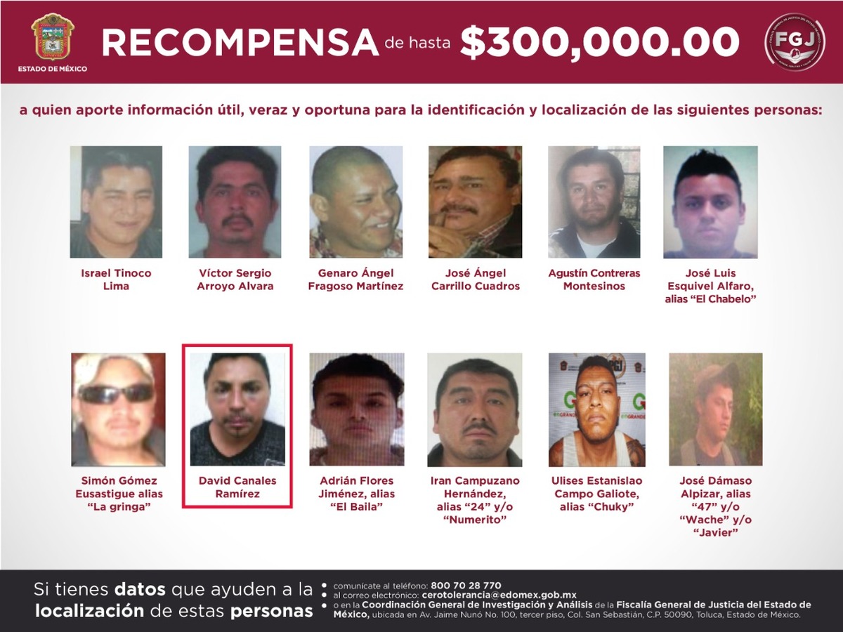Capturan a uno de los más buscado en Edomex