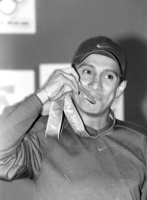 El mexiquense se colgó la medalla de plata.