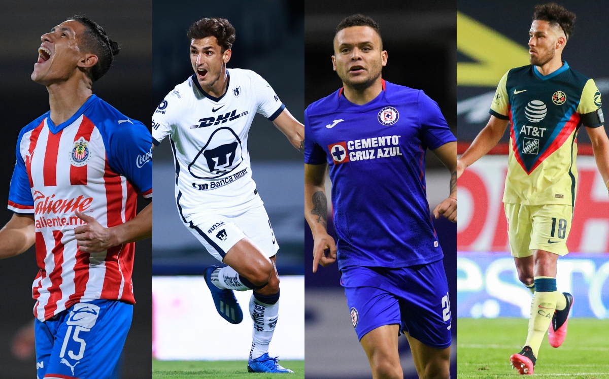 Los contrastes de los cuatro grandes en su regreso a la Liga MX (Imago7)