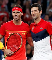 Rafael Nadal y Novak Djokovic (Reuters)