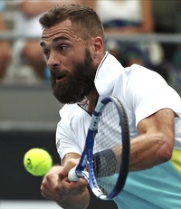 Benoit Paire es baja del US Open tras dar positivo por covid-19 (AP)
