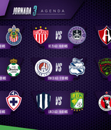 Liga MX Femenil, jornada 3 (La Afición)