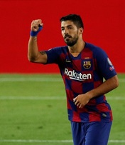 Luis Suárez, delantero del Barcelona (Reuters)