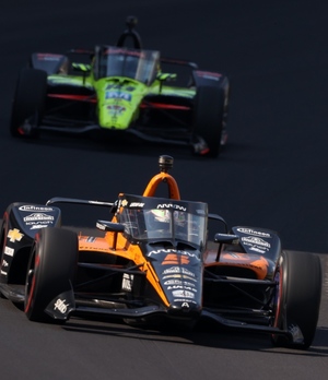 Patricio O'Ward consigue su tercer podio en IndyCar (AFP)