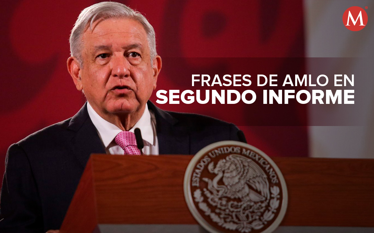 Las frases de AMLO durante el Segundo Informe de Gobierno - Grupo Milenio