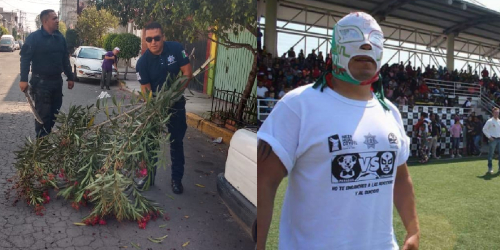 "Gracias a la lucha ha realizado más de 50 puestas a disposición de diversos delitos".