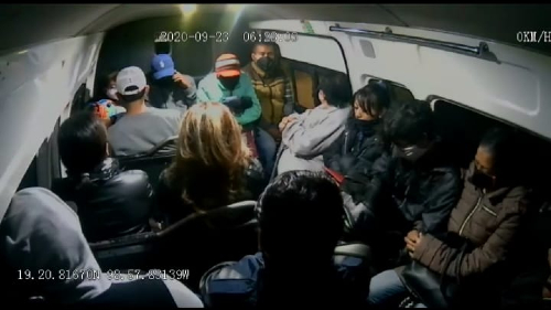 Los sujetos se bajaron a la altura del paraje conocido como la Olympia.