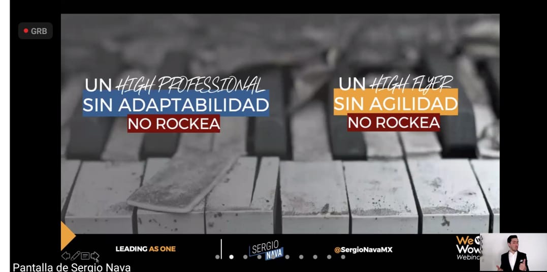 "Las personas requieren de líderes que estén abiertos y ávidos de compartir el escenario".