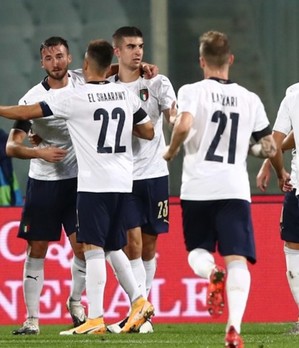 Italia golea 6-0 a Moldavia en partido amistoso (AFP)