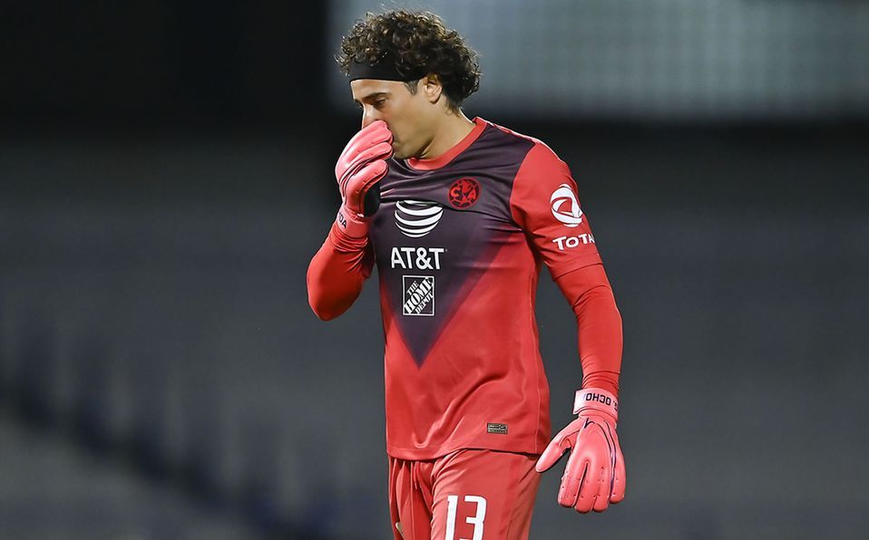 Playera De Memo Ochoa 2021 Uniforme De Portero Del America 2021