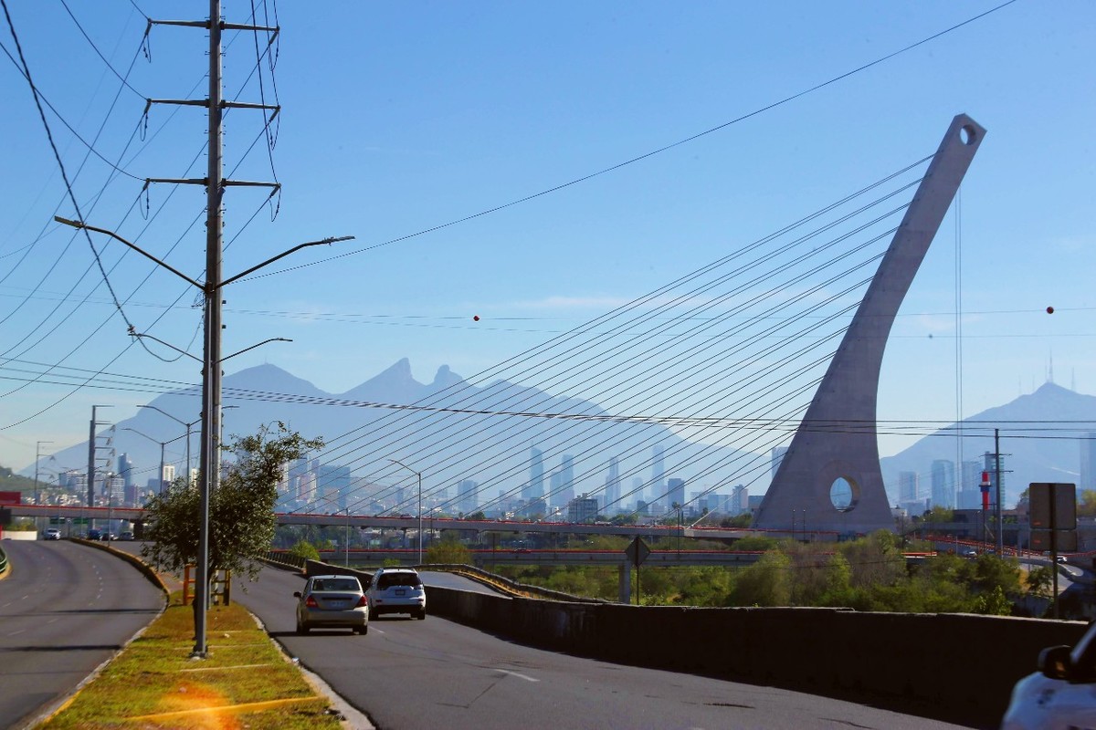 Monterrey y su área metropolitana. Foto: Leonel Rocha.