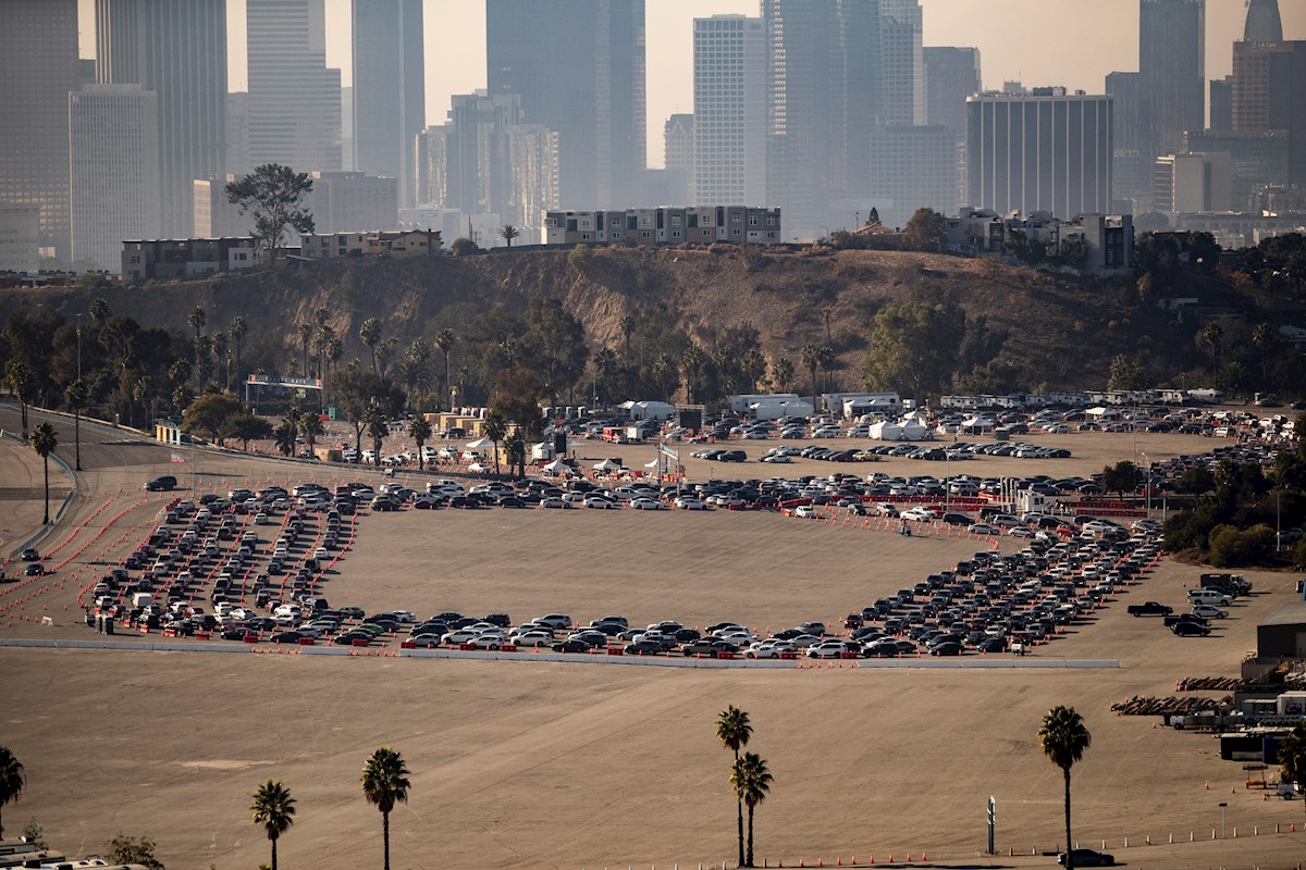 Dodger Stadium covid