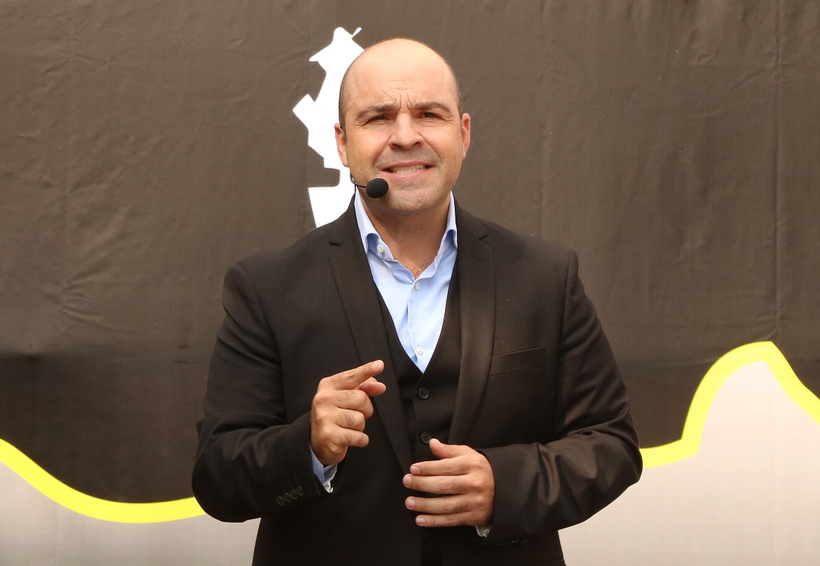 Candelario Maldonado, aspirante independiente a la gubernatura de Nuevo León. Foto: Leonel Rocha/Archivo.