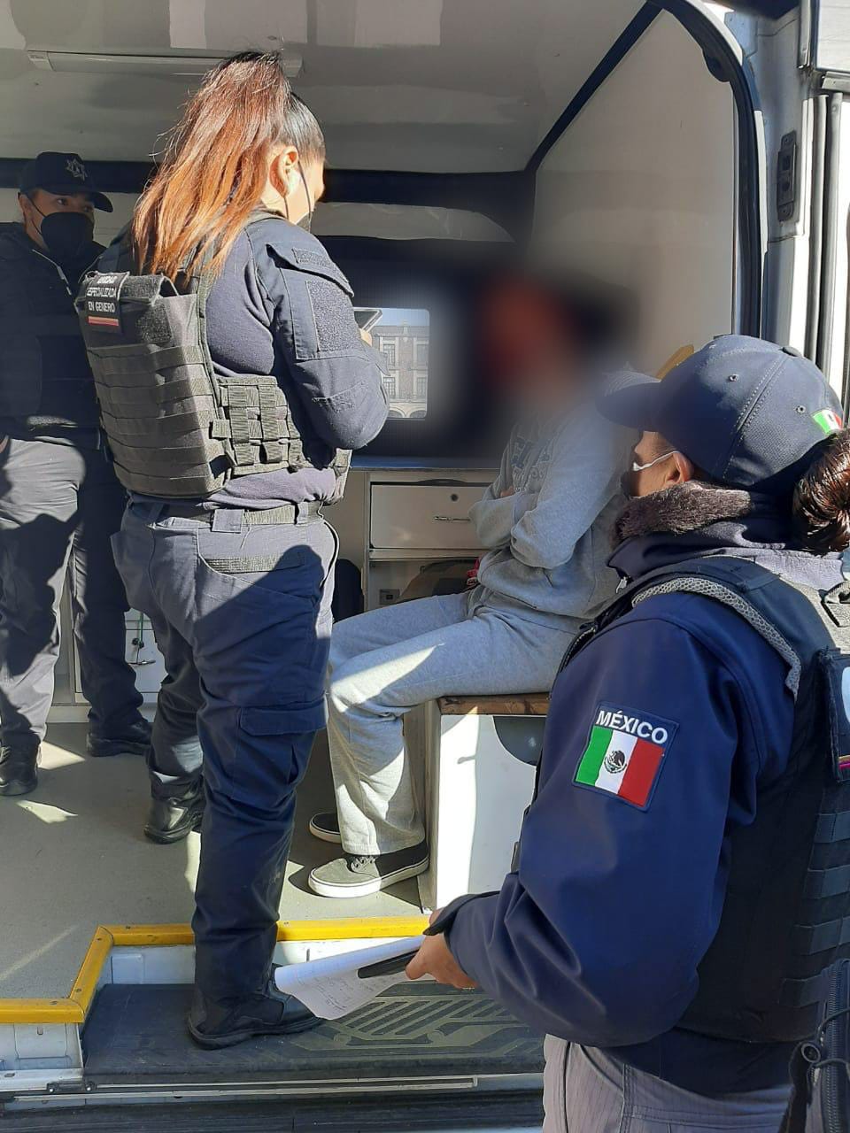 La menor ya se encuentra con sus familiares.