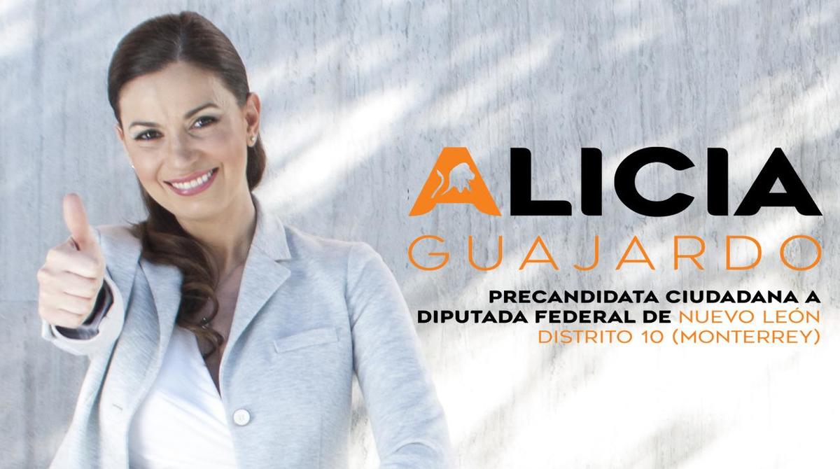 La ex presidenta de la Agencia para la Planeación del Desarrollo Urbano de Nuevo León, Alicia Guajardo, iría por el distrito 10.