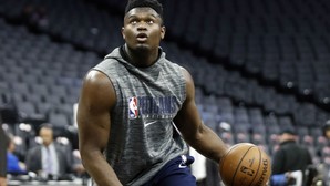 Zion Williamson, jugador de New Orleans Pelicans (AP)
