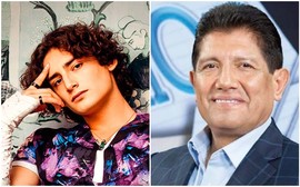 Juan Osorio cuida de su hijo Emilio, quien se contagió de covid-19 (Instagram/Especial).