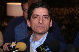 Felipe de Jesús Cantú, candidato a la alcaldía de Monterrey. Foto: Raúl Palacios