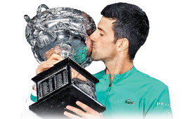 Novak Djokovic reafirmó que jugar en Australia le sienta bien.