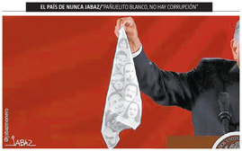 ‘Pañuelito blanco, no hay corrupción’