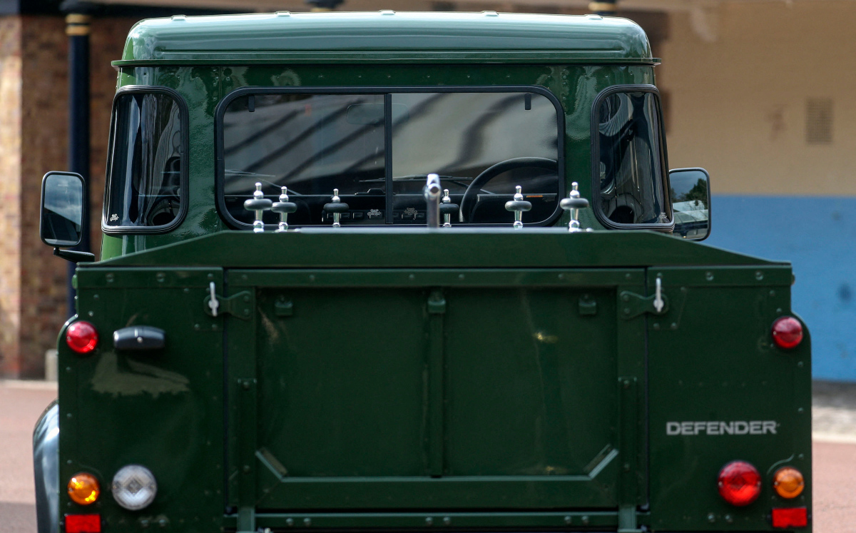 Land Rover Defender (AFP).