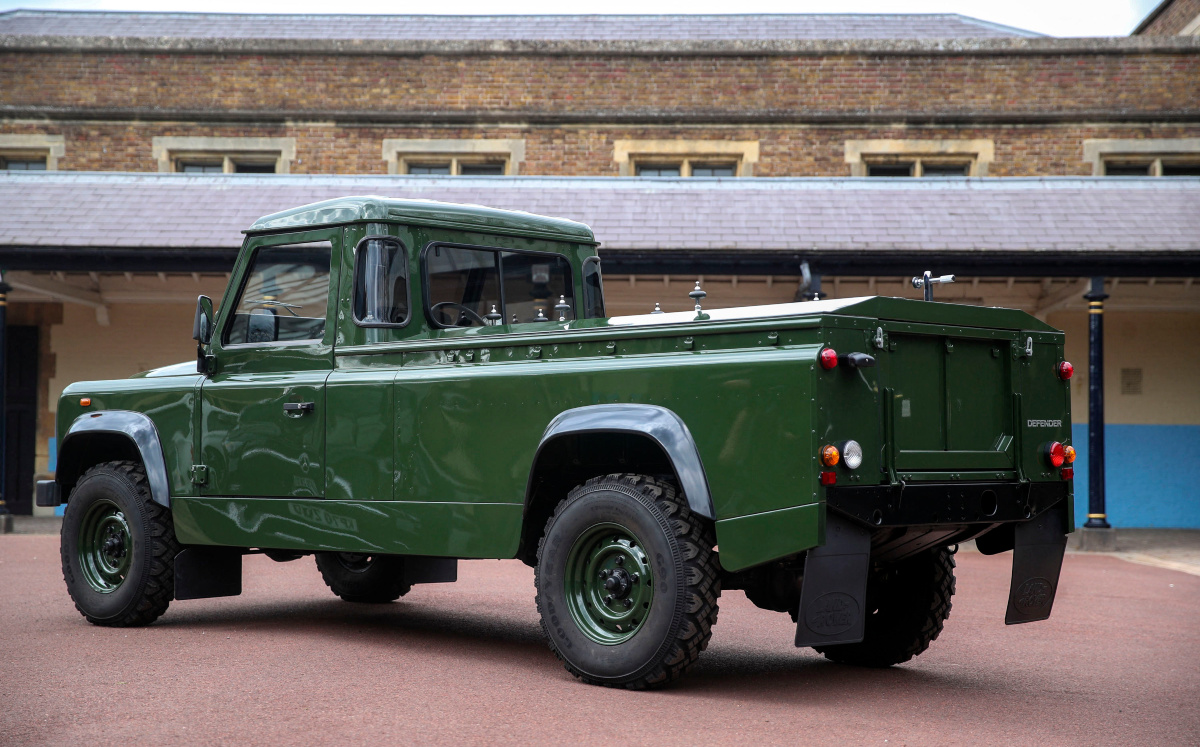 Land Rover Defender (AFP).