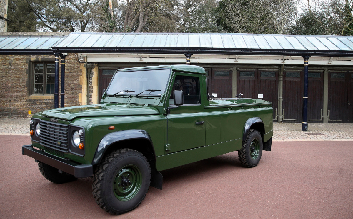 Land Rover Defender (AFP).