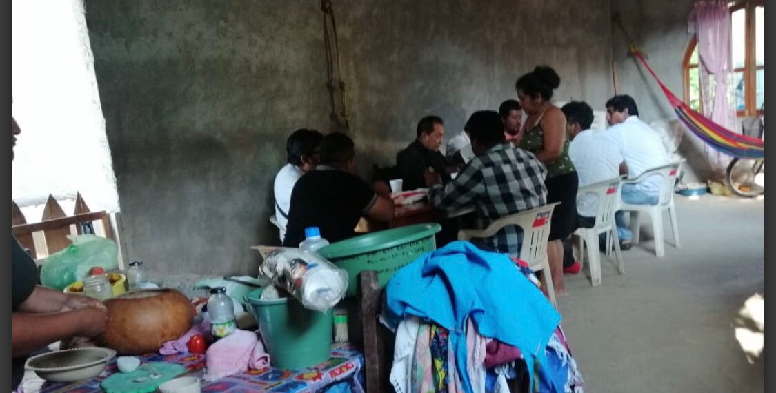 La candidata estuvo en la localidad de San José El Paraíso