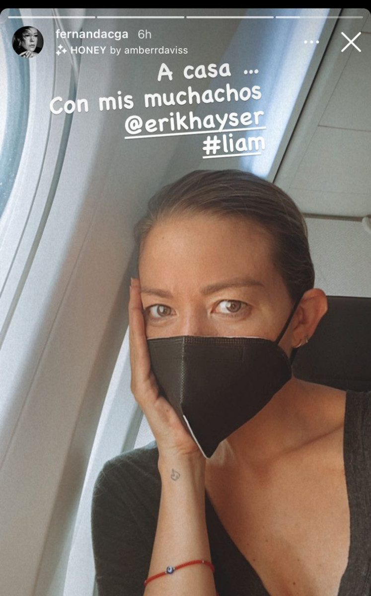 Historia de Instagram @fernandacga