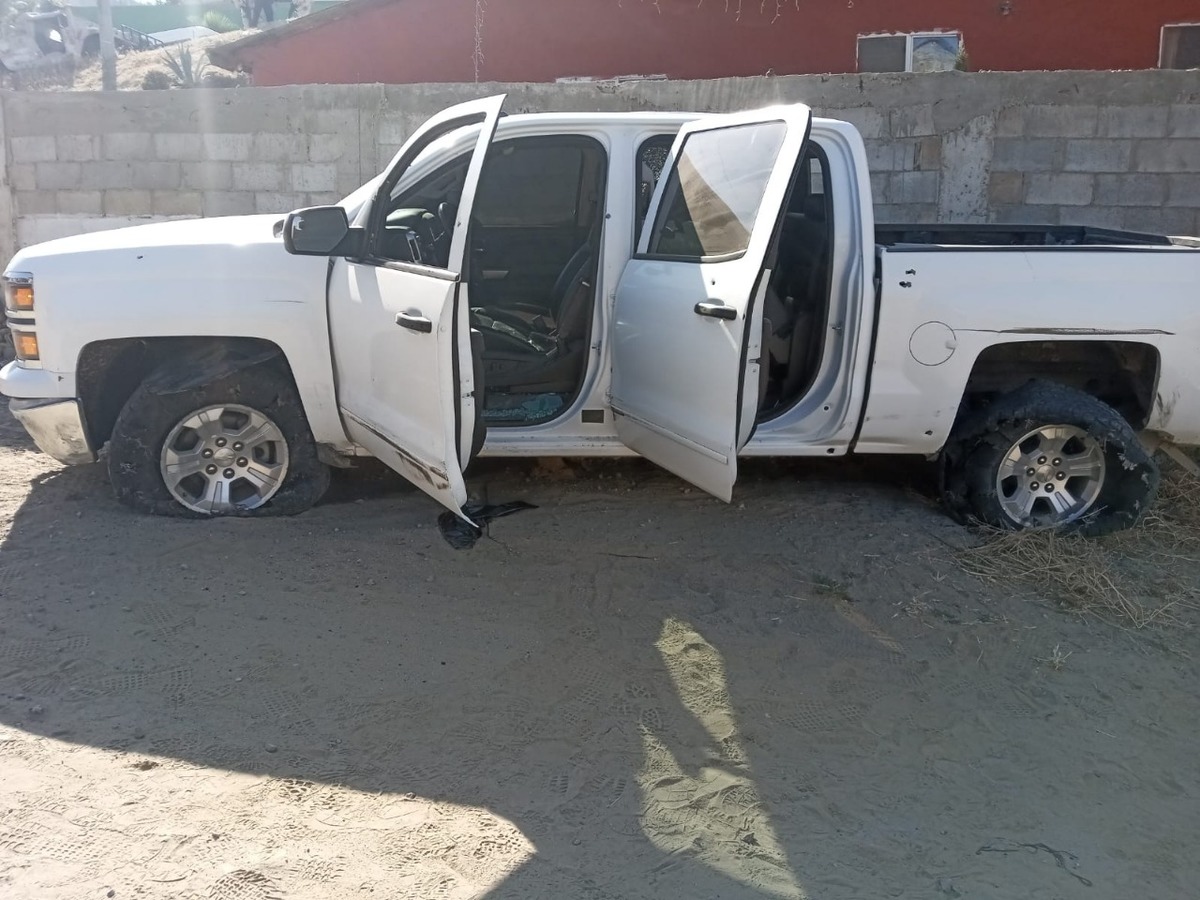 Vehículo de los responsables del ataque