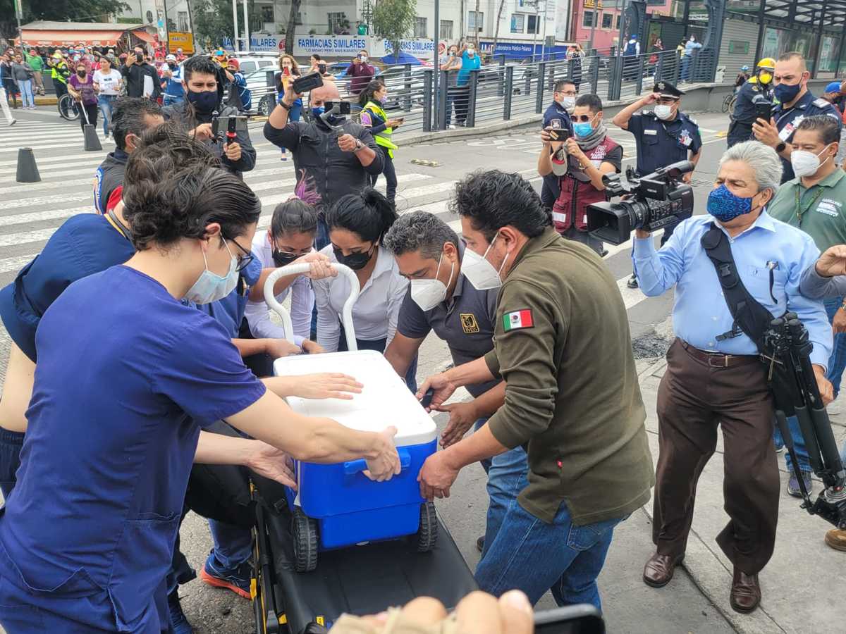 Traslado de 'corazón' en CdMx